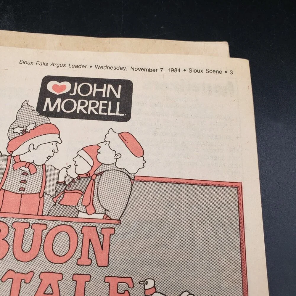 Lot of 3 VTG Argus Leader Holiday Cookbooks 1982 1984 1985 Sioux Falls Recipes